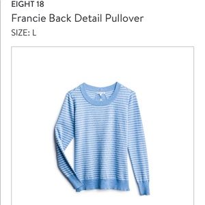 Sweater - Francie back detail pullover